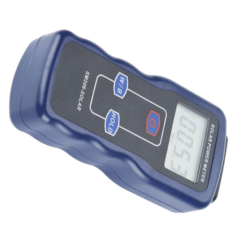 Digital Wm² / Btu Solar Power Meter, Solar Radiation Meter,