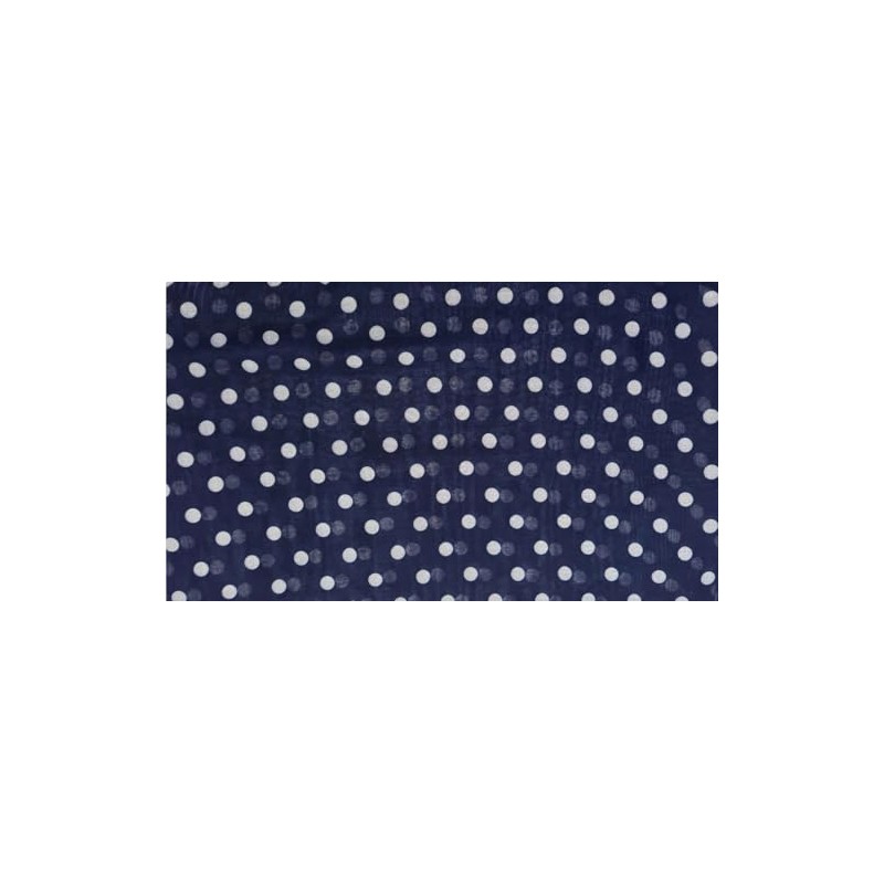 zarolo Women's Loop Tube Scarf Thin Neckerchief Polka Dot Round