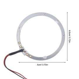 CHILDWEET Led Light Guide for Car 95mm Fog Housing Lamp Ring Unique Design High Brightness and Durable Quality