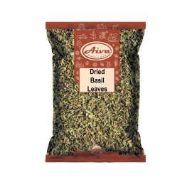 Aiva Dried Basil Leaves | Hoas De Albahaca | Fresh Flavor - 10 X 400 GM