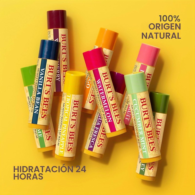 Burt's Bees Bálsamo Labial Pomelo Rosado Doble Pack 0.15 oz