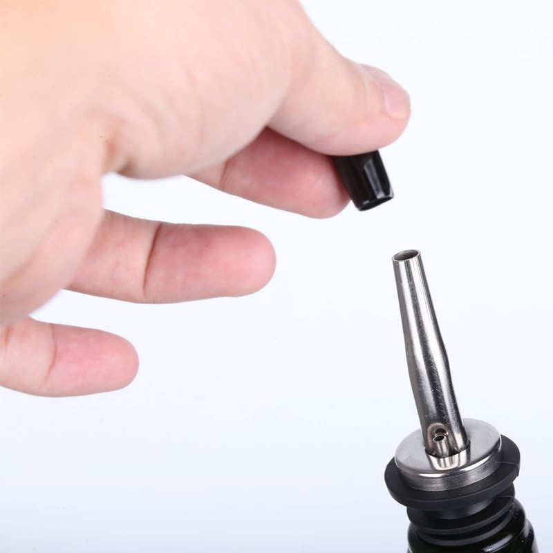 LEGERM 100 Pcs Pourers Dust Covers Olive Oil Liquor Bottle