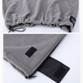 Fleece Sleeping Bag Liner Sleeping Blanket Sheet Lightweight Travel Outdoor Indoor Camping Warm Summer Gray… (Gray)