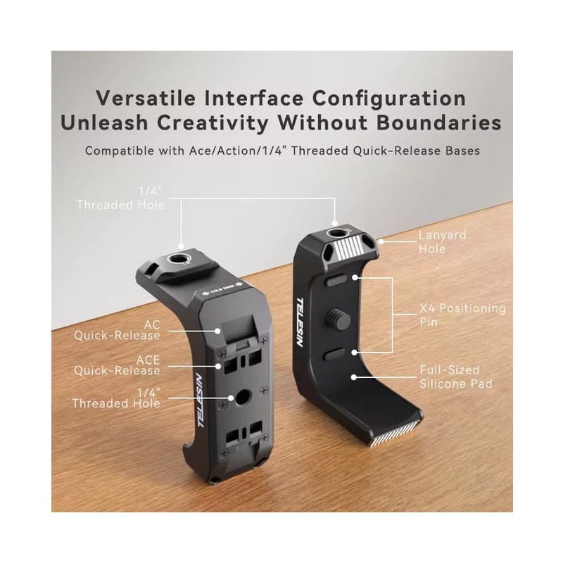 Insta360 X4 Cold Shoe Extension Adapter Shoe Extension Mount Bracket