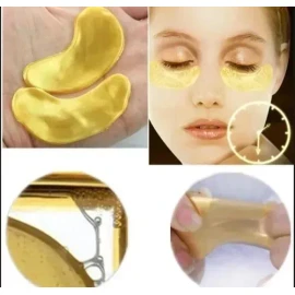 Marron Shop 20 Parches Para Ojos Con Colageno Oro Parche Ojeras