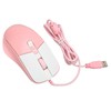 Wired Mouse Ergonomic Streamlined Cool RGB Optical Sensor Gaming Mechanical