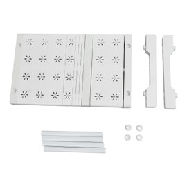 Expandable Closet Shelf Organizer Adjustable Space Saving Wardrobe Sink Tension Shelf 24cm Width 22cm Height Length 27 to 38cm/10.6 to 15.0in