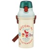 Skater (Skater) Baby Bottle, Children's, Direct Drink, 480ml, Plastic, One-Touch,