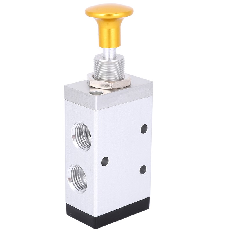 Air Valve TwoPosition ThreeWay Hand Valve Aluminum Alloy Pneumatic Tool