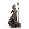 Veronese Design 9 1/4 Inch Poseidon with Trident Standing On