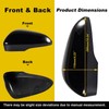 Goholy Car Door Side Rearview Mirror Cover Compatible With Ford