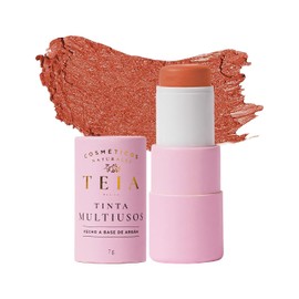 TEIA COSMETICOS Tinta Multiusos para labios, mejillas y párpados con ingredientes naturales (Peach Fuzz)