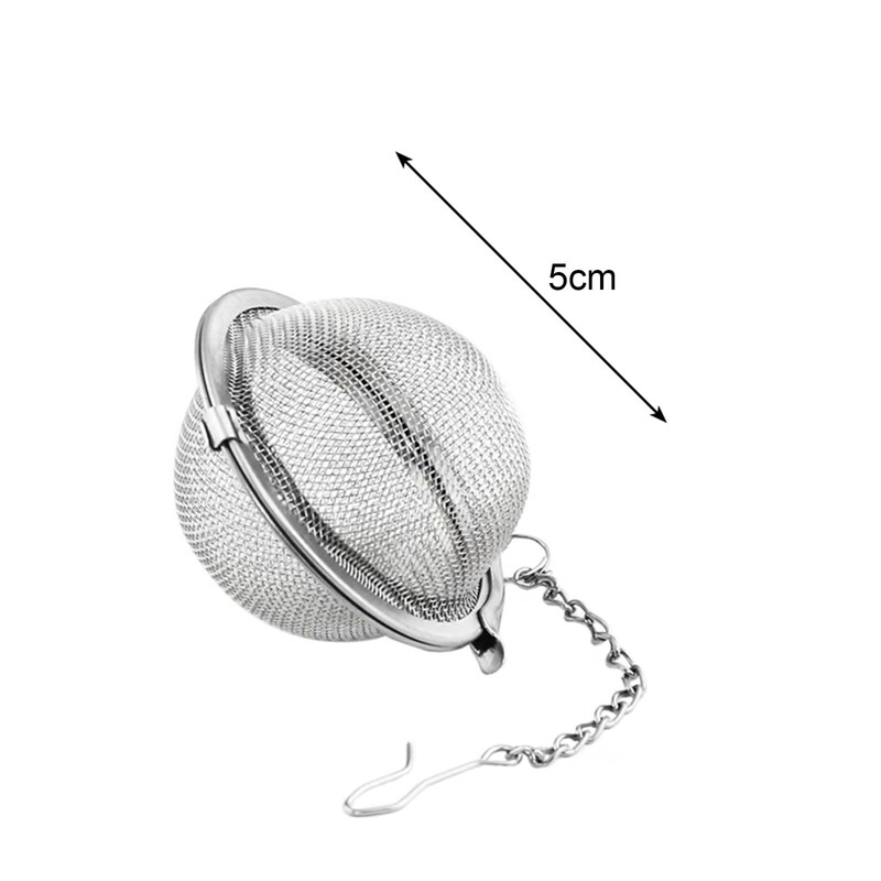 CIXLOGIC 2pcs Stainless Steel Tea Strainer Infuser Balls Fine Mesh