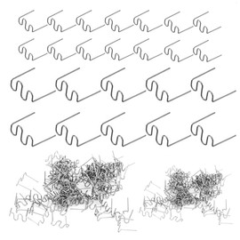 600 Pcs Auto Plastic Repair Machine,Welding Rods Hot Staple Repair Machine Plastic Welding Hot Stapler Car Auto Bumper Repair for All Cars and Plastic Repair(0.6mm/0.8mm)