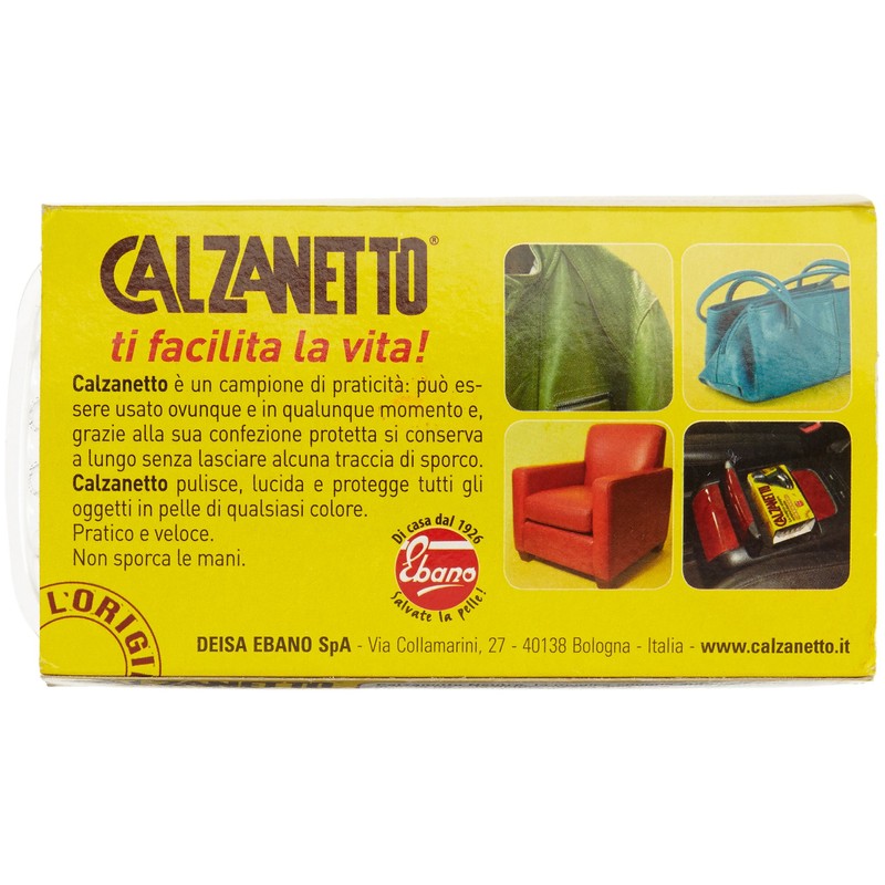 CALZANETTO Neutro autolucidante in spugna - Reinigung Schuhe