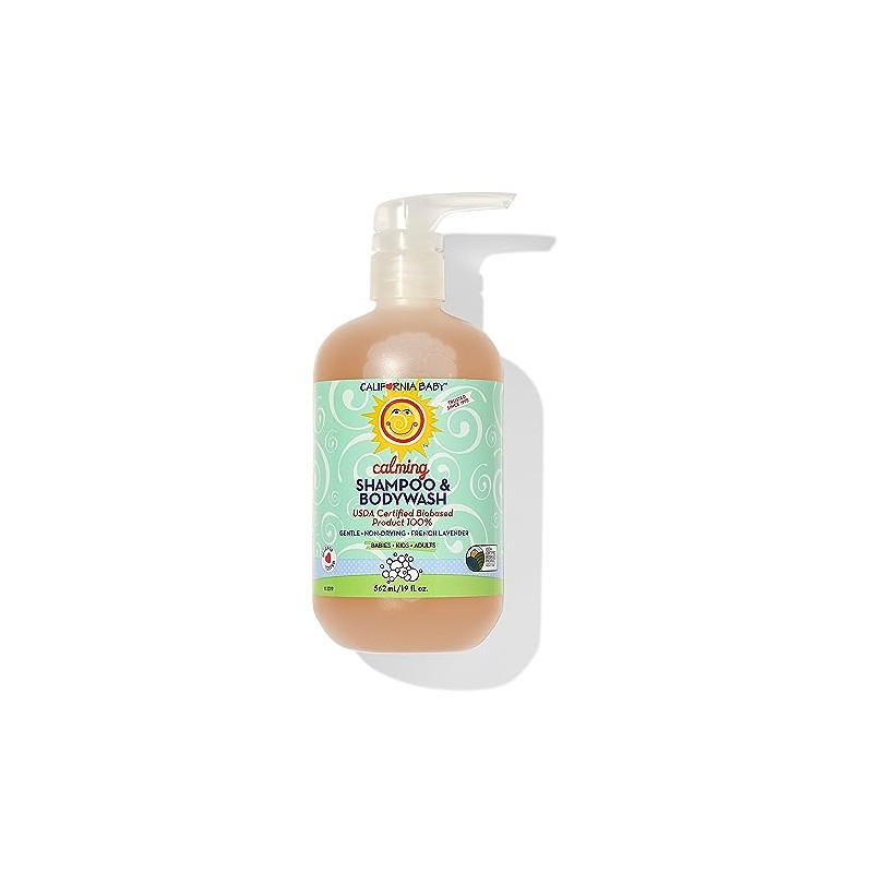 California Baby Calming Shampoo And Bodywash, 19 Fl OZ