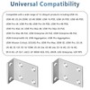 Rack Mount Kit Compatible with Ubiquiti Switch,Rack Ears Mount for