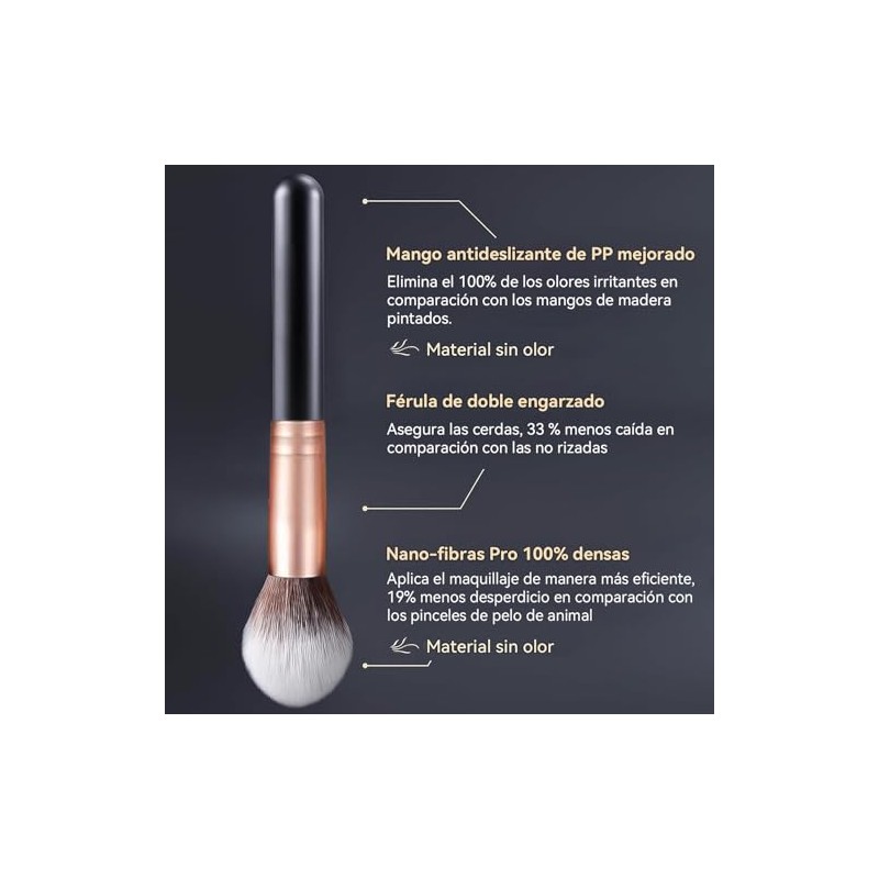 13 Piezas Set De Brochas De Maquillaje Profesional Para Ojos