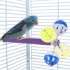 Perch Toy with Rotating Balls Suit for Small and Medium