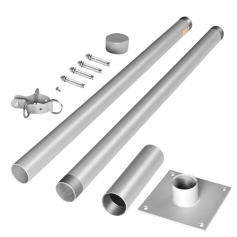 Sun Sail Pole Post 8ft Aluminum Freestanding Shade Accessories for
