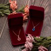 Giftop Classic Velvet Jewelry Gift Box Case for Necklace Pendant
