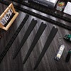 Colingmill 8 Pcs Black Twin Rail Upright Wall Shelving System