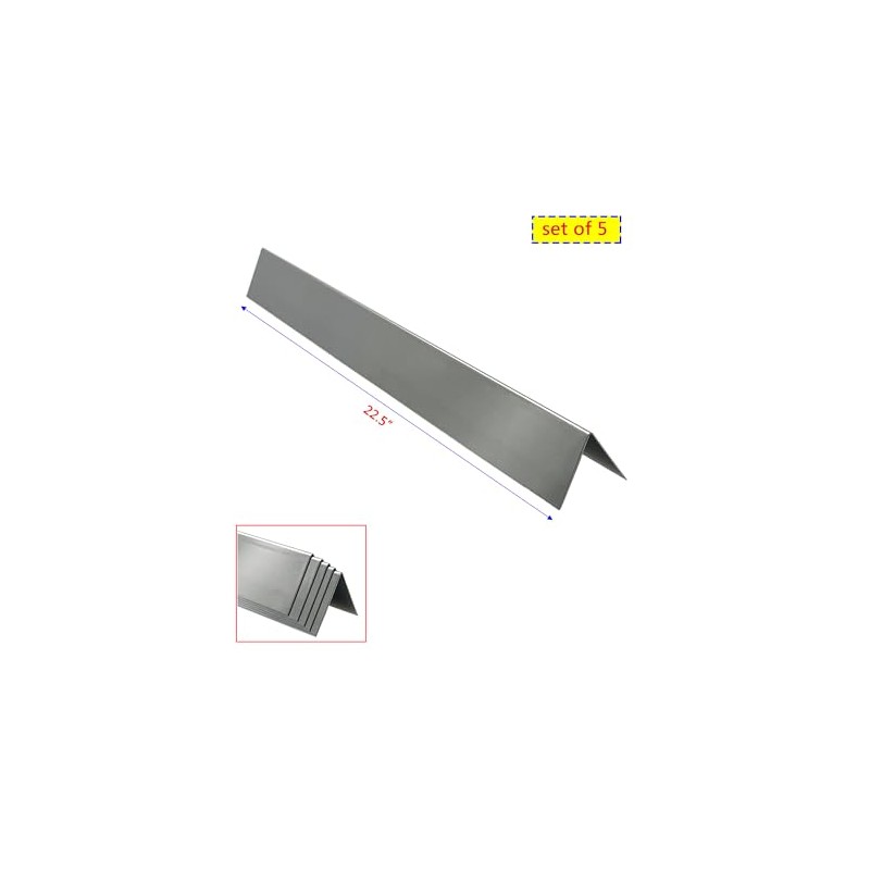 Direct Store DP103 22.5" Stainless Steel Flavorizer Bars Replacement for