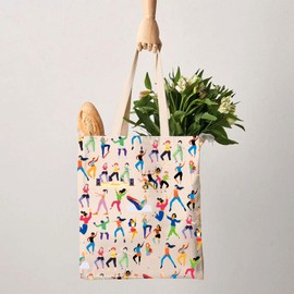 G2TUP Zumba Lover Gift Zumba Design Tote Bag Z-umba Teacher Handbag Zum-ba Dance Fitness Gift (Zumba Design HB)