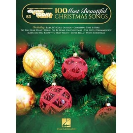 100 Most Beautiful Christmas Songs | E-Z Play Today #53 Keyboard Songbook | Easy Piano Sheet Music with Lyrics | Holiday Song Collection for Beginners and Seniors | Hal Leonard Edition