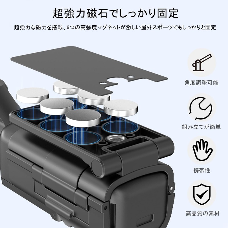 PULUZ Magnetic Mount for DJI OSMO Pocket 3 Magnetic Mount