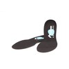 BMZ AT-T500 Functional Insole, Black, 7.5 - 8.1 inches (19.0