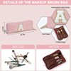 YOOLIFE Monogram Make Up Bag - Gifts for Women Bridesmaid