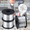 Steel Rebar Tie Wire Coil 10 Rolls, 1/32" 0.8 mm