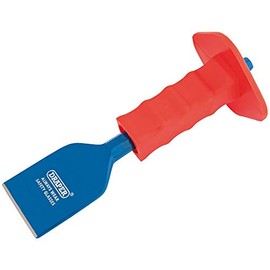 Draper 64676 Electricians Bolster with Hand Guard, 225 x 60 mm