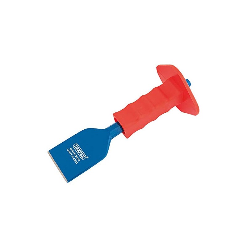 Draper 64676 Electricians Bolster with Hand Guard, 225 x 60