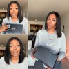 【UPGRADED】Nadula Yaki/Silk Straight Bob Lace Wig With Drawstring 180% Density