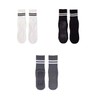 FWORUAIS 4 Pairs Pilates Yoga Socks Non Slip Grip Socks