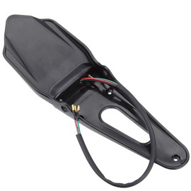 Karun Motorcycle LED Enduro Tail Lamp with Red Lens License Plate Light Universal