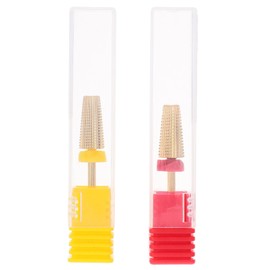 Vaguelly Set of 2 Nail Art Manicure Grinding Heads Beauty Tool Durable and Sturdy Material