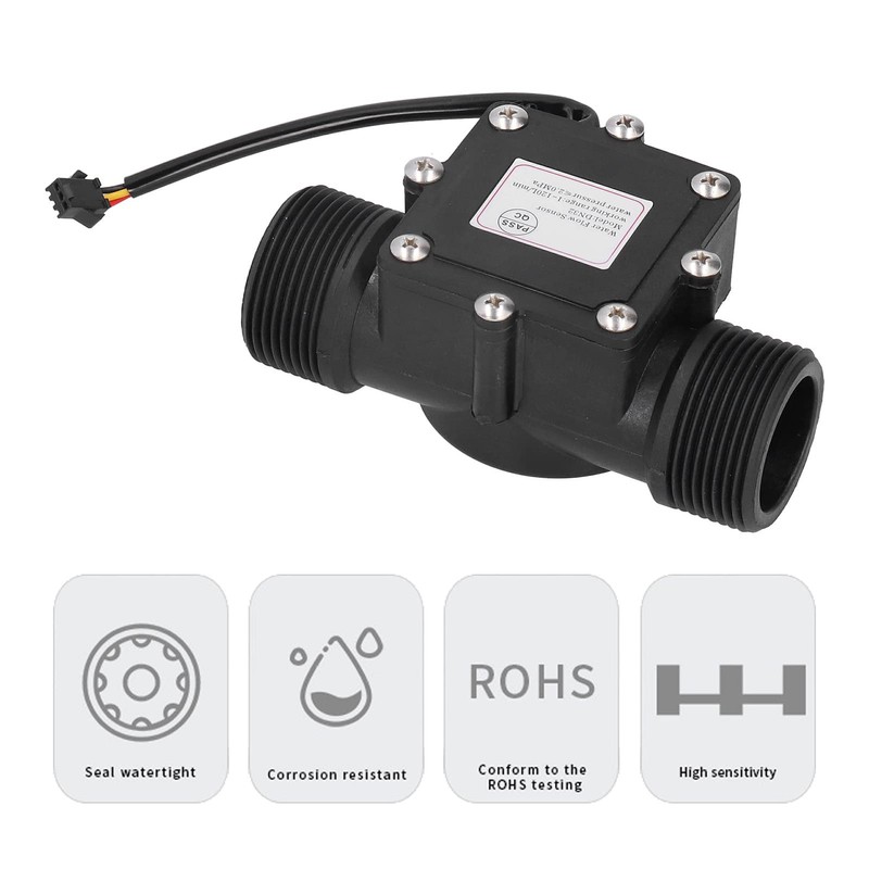 Water Flow Sensor YF-DN32 G1.25 in Service Water Flow Meter,