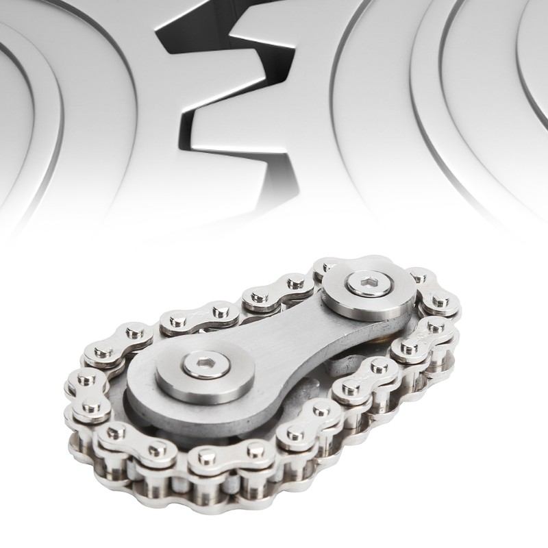 Sprocket Fingertip Gearwheel Rotating Sprocket Flywheel Toy Relieve Stress Decompression