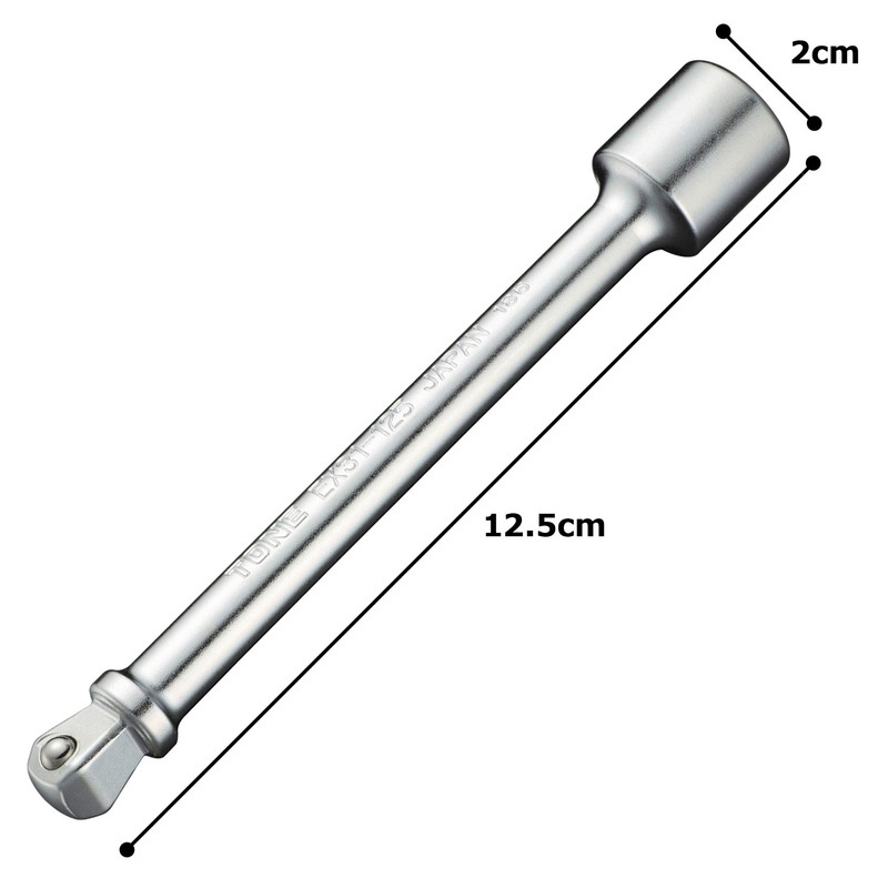 TONE EX31-125 Oscillating Extension Bar, Drive 0.3 inch (9.5 mm)