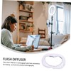 Operitacx Faltbarer Ring Blitzdiffusor für Fotografie Video Weicher Lichtdiffusor für