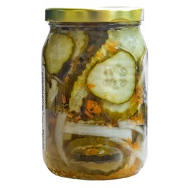 Harold's - Sissy Sweet Crickle Cut Pickle Slices - Sweet and Spicy Habanero Pickles and Onions - Zesty Bread and Butter Style Pickles - Made in Texas