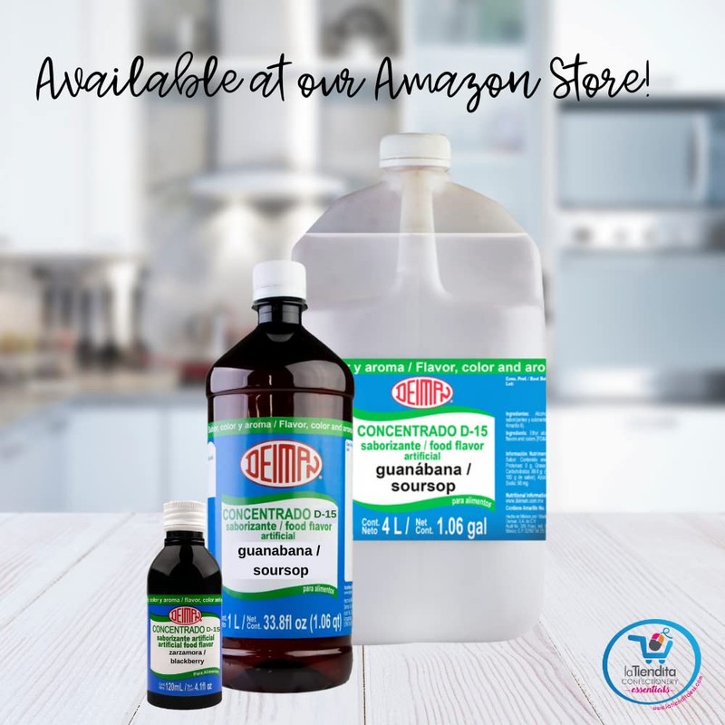 Deiman Artificial Food Flavor Soursop D-15 (1 Liter)