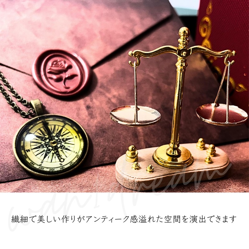 Antique Imitation Antique Interior (Balance & Compass)