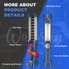 WARSUN LED Work Light Rechargeable, Portable Mechanic Trouble Light with1200