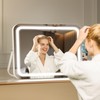 MINISO Vanity Mirror with Lights, 18" x 14" LED Makeup