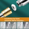 2 Sets Universal Stainless Steel & Brass Shower Hose Nut