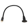 Mini DisplayPort Cable Small Portable 4K MiniDP Female to Male